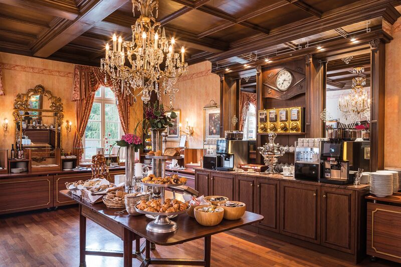 Lavish breakfast at the hotel Lavish breakfast at the hotel