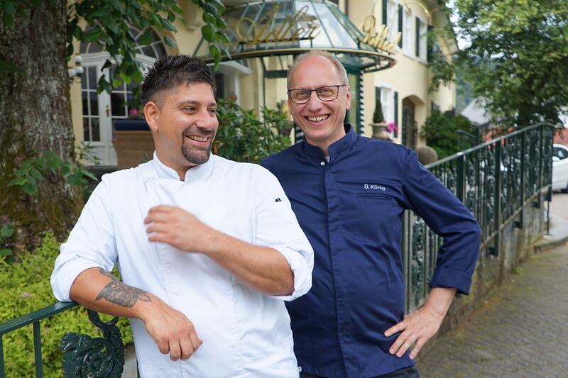 Alexander Kolodeziej and Bernhard König