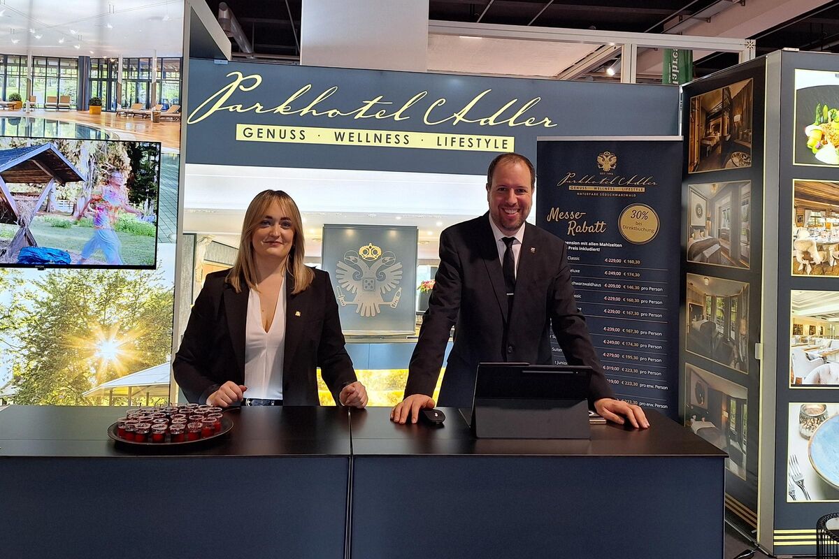 Messestand CMT Parkhotel Adler