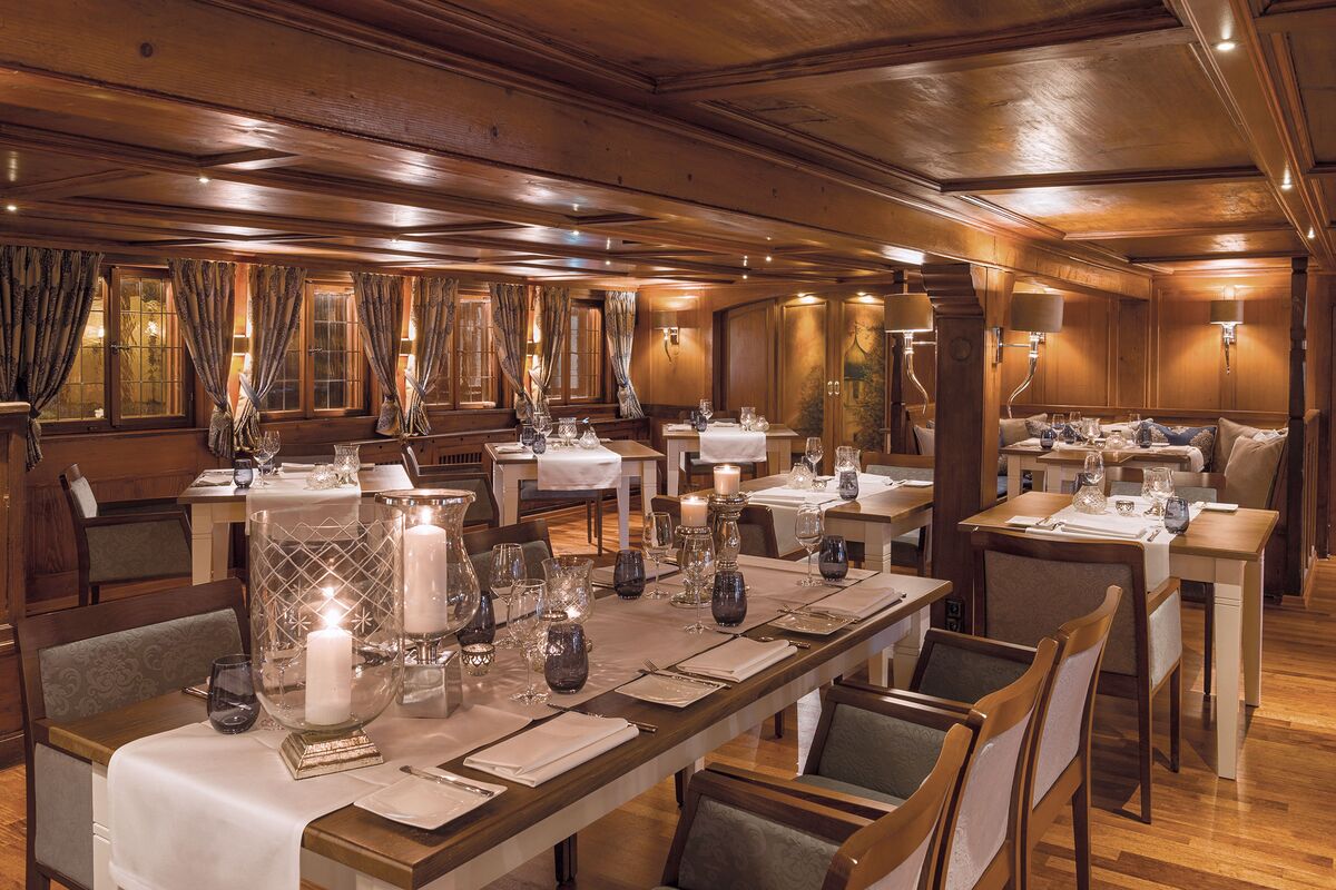 Sitzbereich Adler Stuben im Restaurant Adler