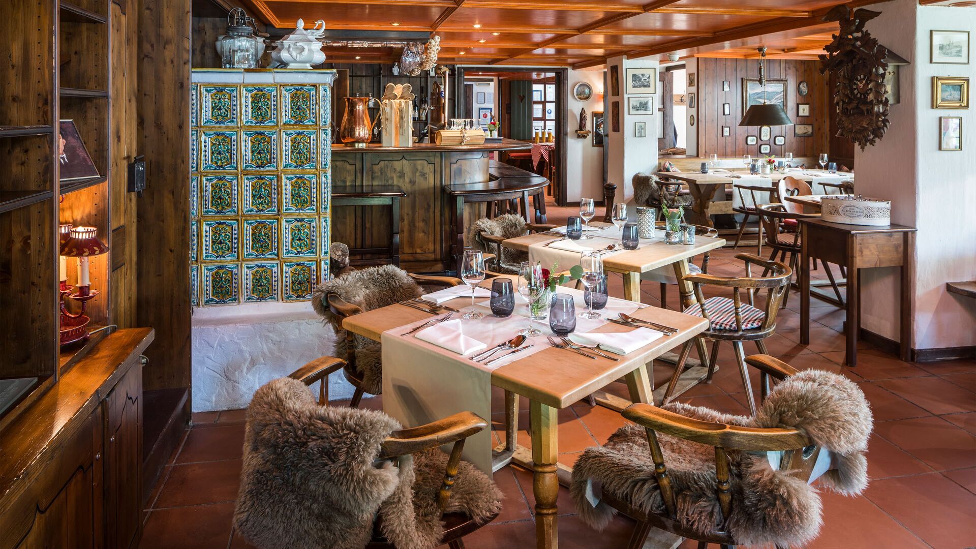 Cold and Hot Dishes at Adler Stuben