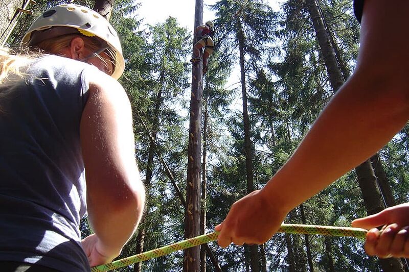 High ropes course with Team Pulsiv! High ropes course with Team Pulsiv!