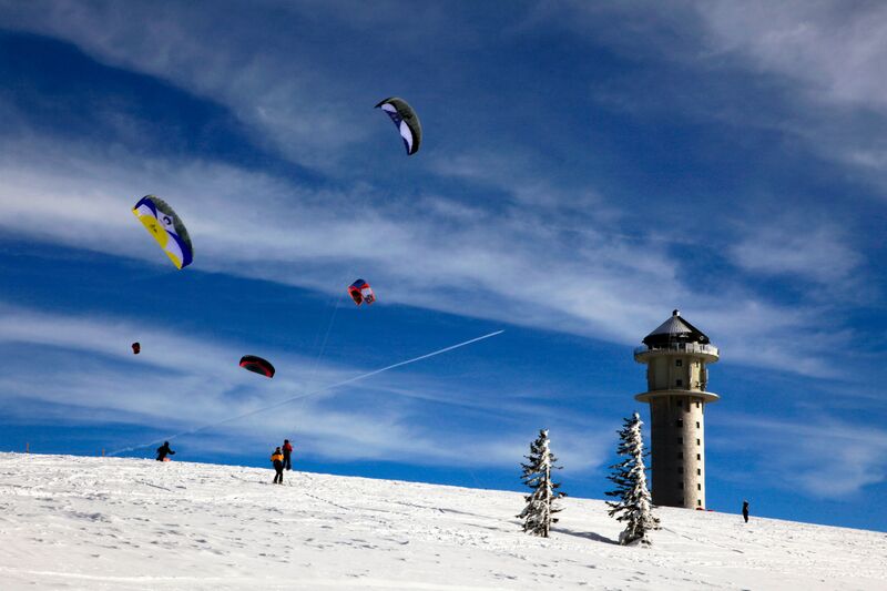 Winter sport on the Feldberg Winter sport on the Feldberg