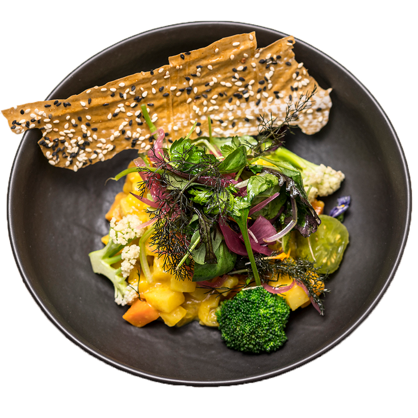 Vegetarische Gericht aus der Küche Vegetarische Gericht aus der Küche