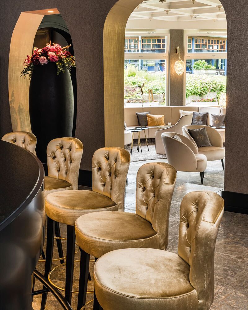 Elegante Bar in der Lobby