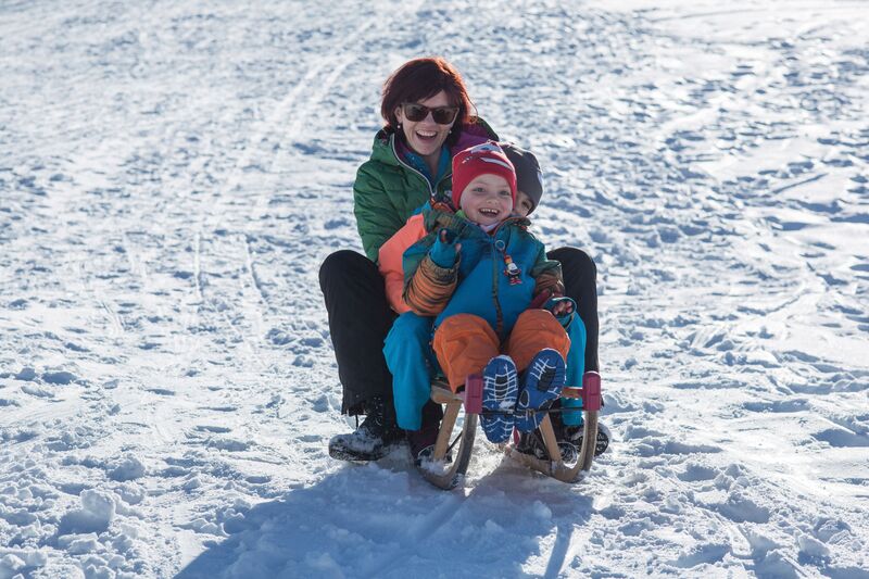 Tobogganing Tobogganing