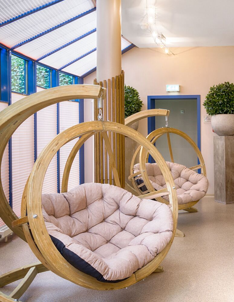 Entspannen im Wellnessbereich Entspannen im Wellnessbereich