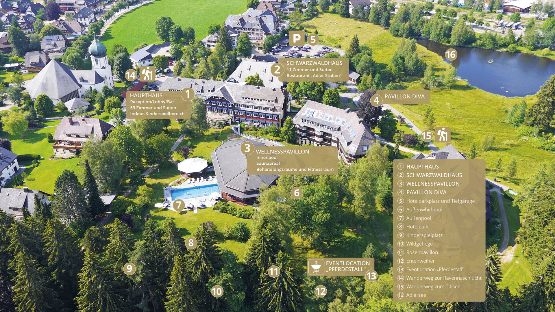 Parkhotel Adler im Überblick