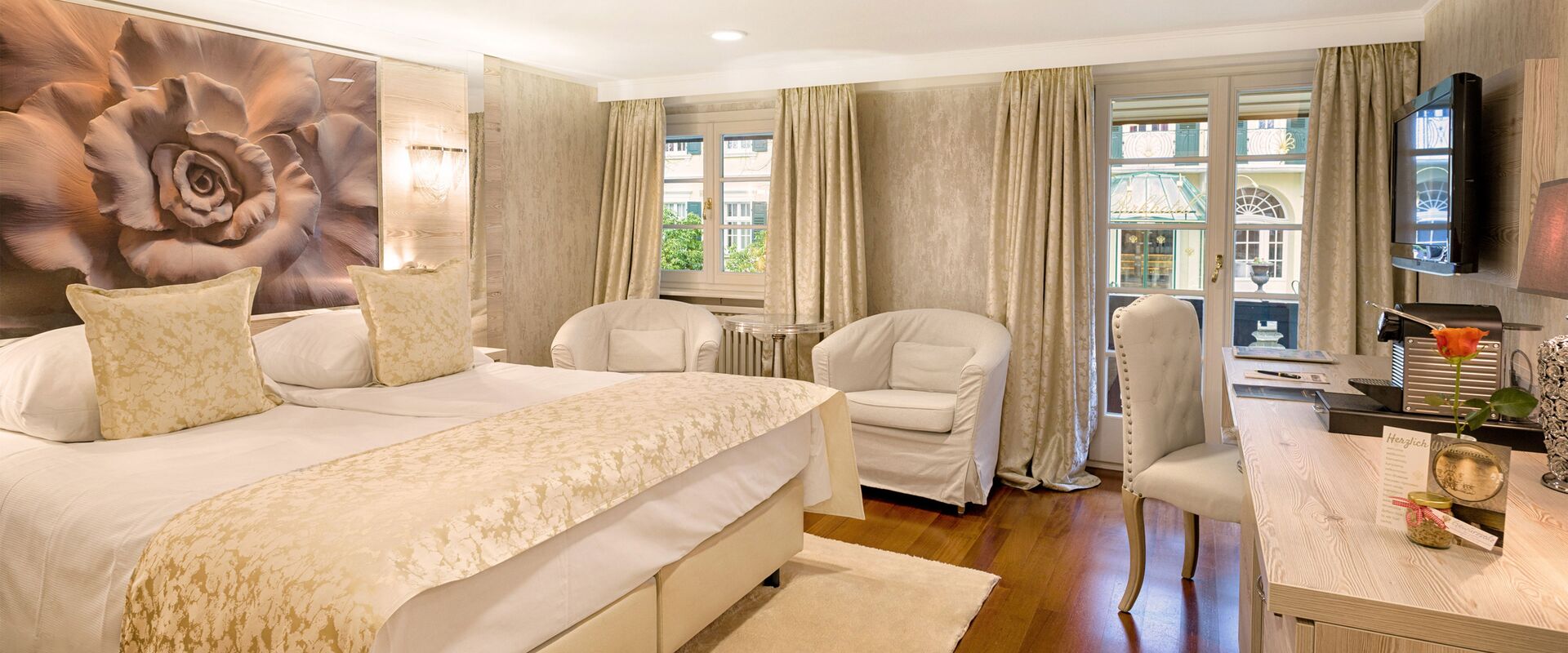 Classic Double Room Black Forest House at Parkhotel Adler
